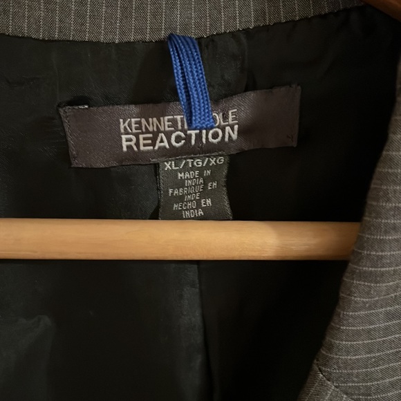 Kenneth Cole gray pinstripe suite - Picture 2 of 6